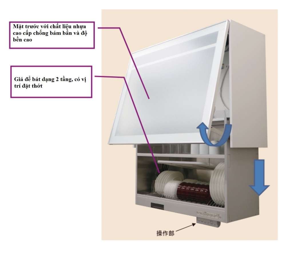 chạn sấy bát Kanazawa Kogyo KEL-E090D35