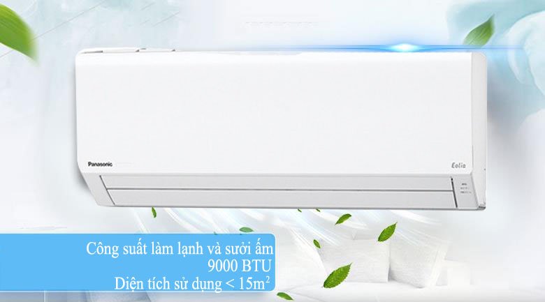 ĐIỀU HÒA 2 CHIỀU PANASONIC CS-220DFL (9000 BTU)